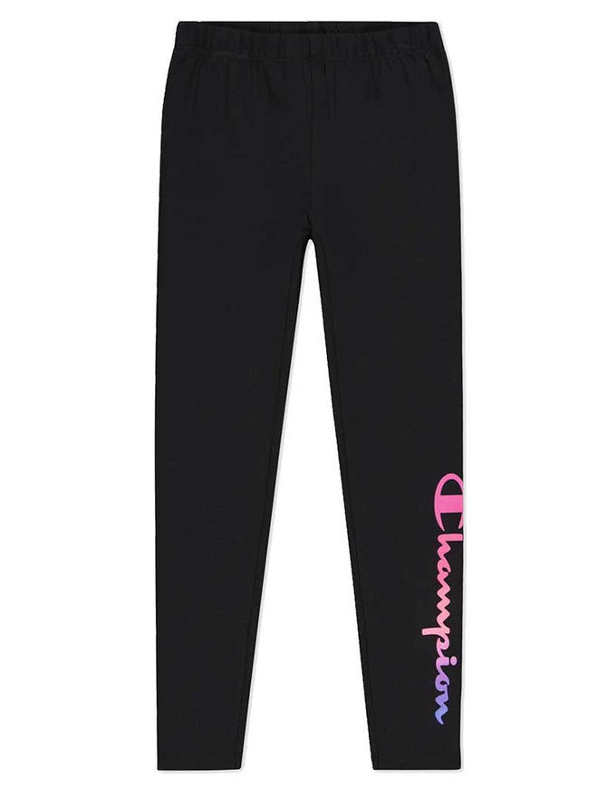 Leggings Champion Noir Imprimé Multicolore Filles