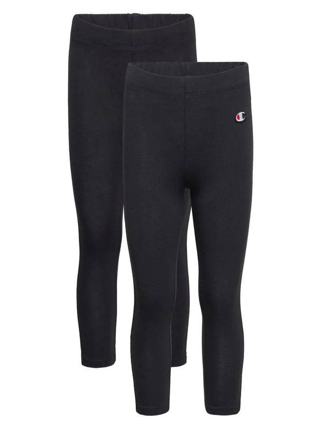 Leggings Champion Legacy Lot de 2 Noir Fille