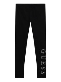 Guess Leggings Noir Argent Filles — immagine 1