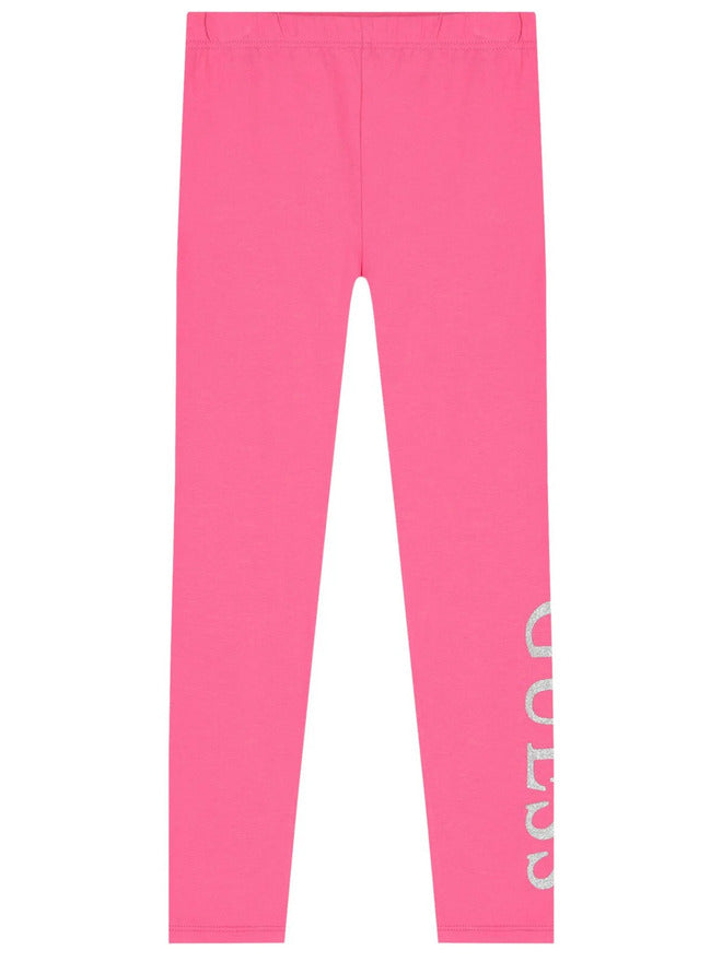Gues Leggings Rosa Bambina