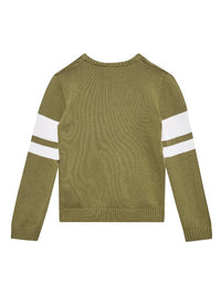 Guess LS Pull Col Rond Vert Enfants — immagine 2