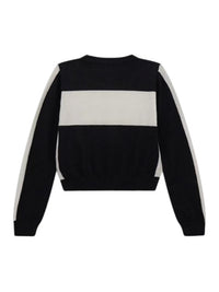Guess Pull col rond Noir Blanc Filles — immagine 2