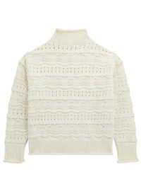 Guess Maglioncino Ricamato Bianco Bambine Ragazze — immagine 2