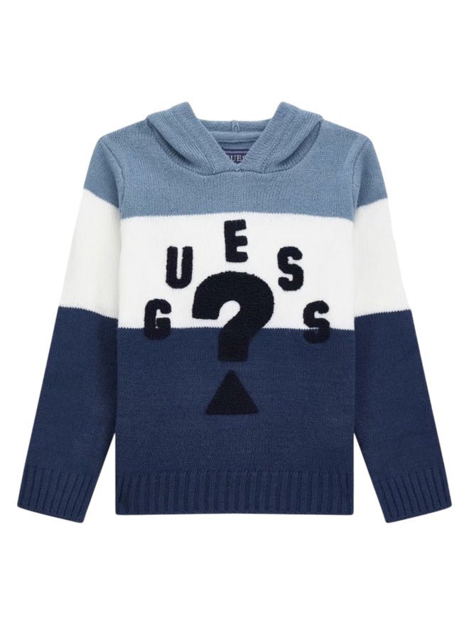 Guess Sweat-shirt à capuche multicolore Enfant