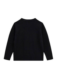 Guess Maglioncino Girocollo Nero Grigio Bambini — immagine 2
