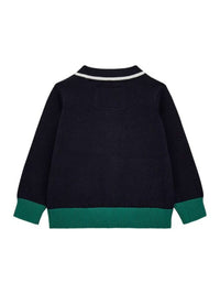 Guess Cardigan Fermeture Boutons Bleu Vert enfant — immagine 2