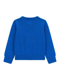 Guess Baby Pull Bleu Blanc Enfant — immagine 2