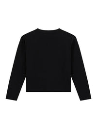 Guess Maglietta Maniche Lunghe Nera Bambina — immagine 2
