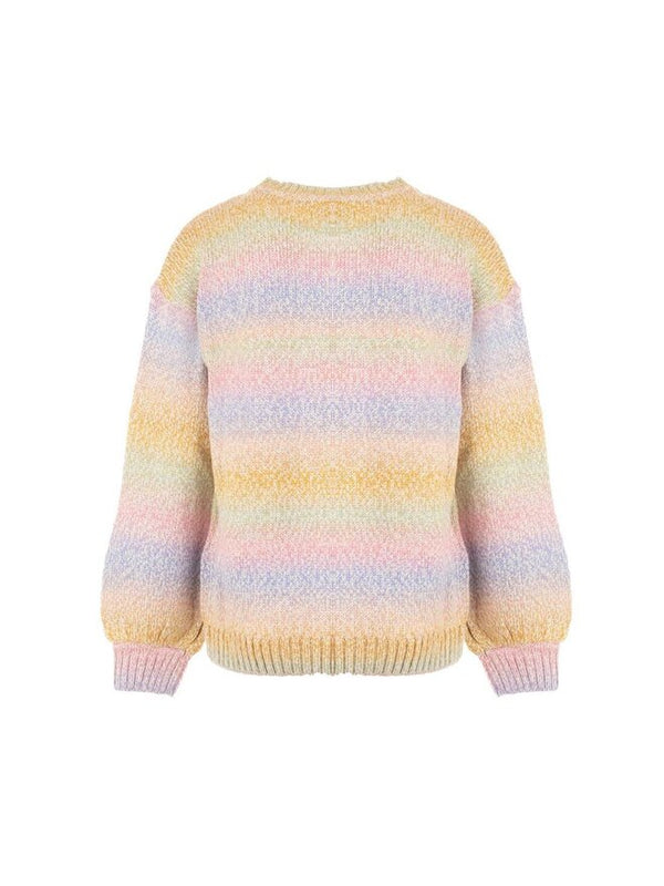 Guess Kids Maglioncino Girocollo Multicolore  Bambina