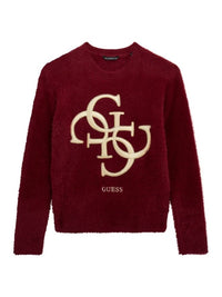 Guess Kids Pull Ras du Cou Bordeaux Fillette — immagine 1