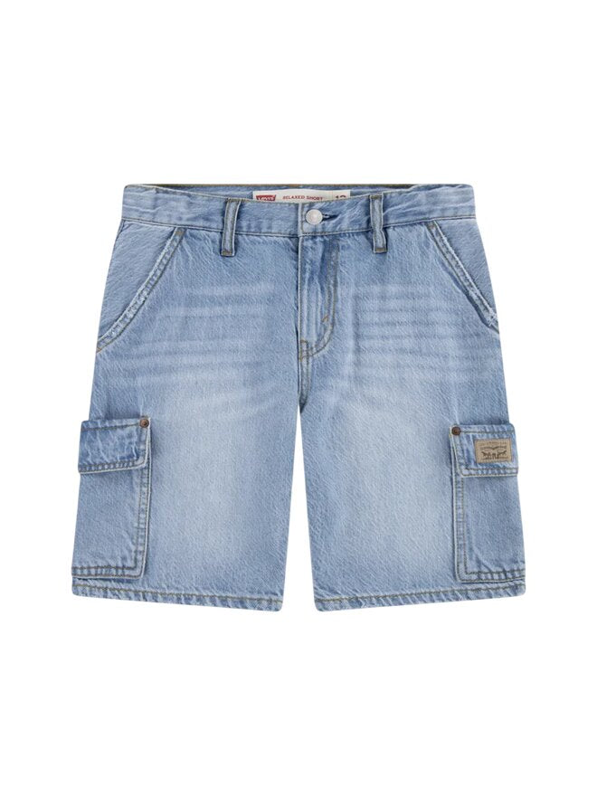 Levi's Kids Short en Jean Bleu Clair Denim Enfant