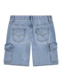 Levi's Kids Short en Jean Bleu Clair Denim Enfant — immagine 2