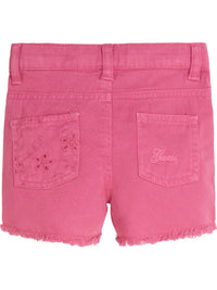 Guess Kids Pantaloncini Rosa Bambina — immagine 2