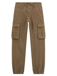 Guess Pantaloni Cargo Marrone Chiaro Bambino — immagine 1