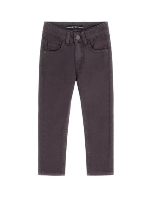 Guess Sateen Skinny Pantaloni Grigi Bambini