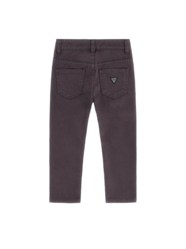 Guess Sateen Skinny Pantaloni Grigi Bambini