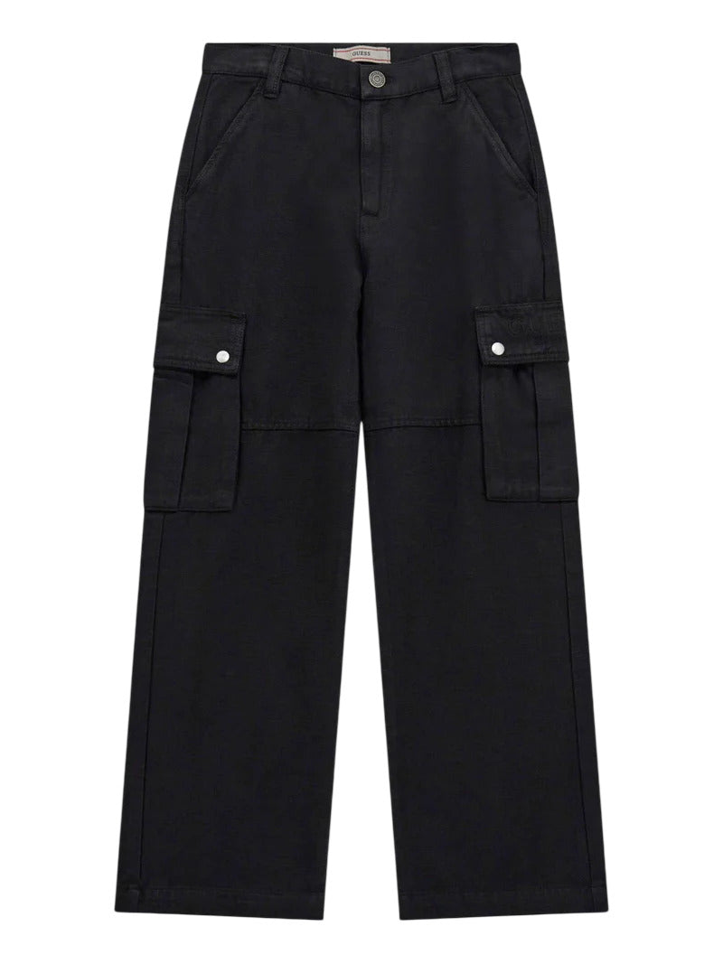 Guess Kid Pantalon cargo Noir Enfants