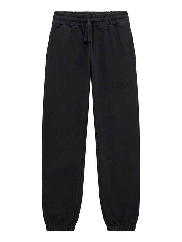 Guess Pantaloni Regular Fit Neri Bambini Ragazzi