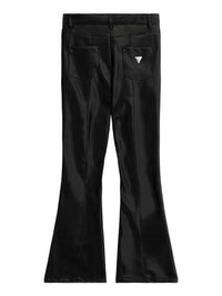 Guess Flare Pantalone in ecopelle Total Black Bambina — immagine 2