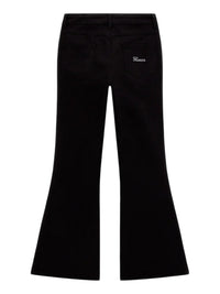 Guess Bootcut Fit Pantaloni In Tessuto Neri Bambine Ragazze — immagine 2