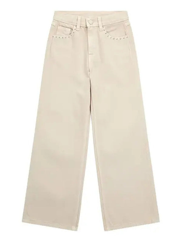 Guess Kids Pantaloni Beige Bambine Ragazze