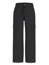 Guess Pantalon cargo entièrement noir pour enfant et adolescent — immagine 1