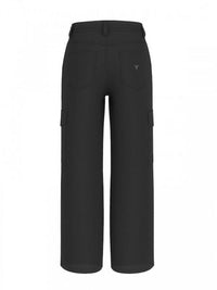 Guess Pantalon cargo entièrement noir pour enfant et adolescent — immagine 2