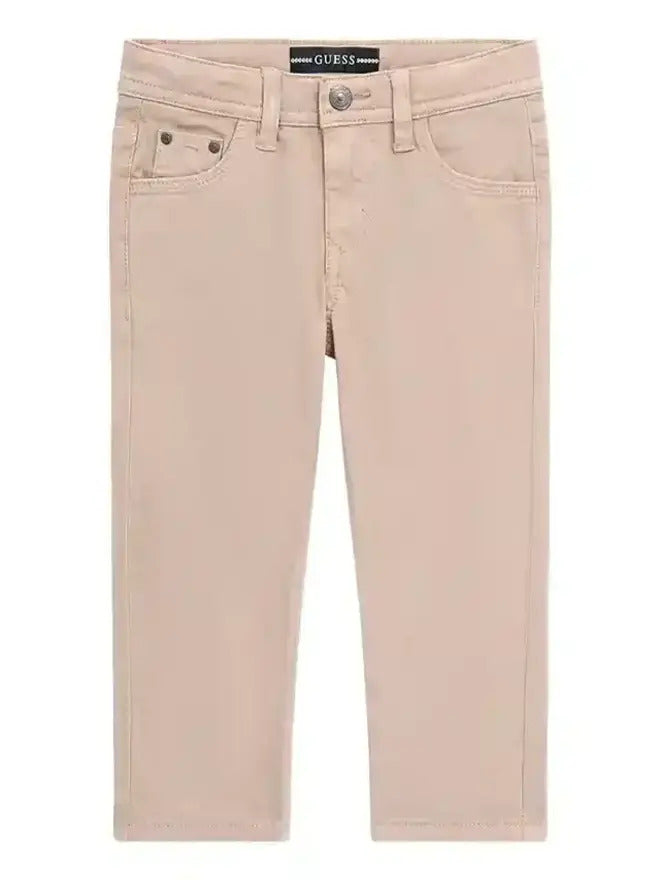 Guess Pantaloni Dritti Beige Bambini