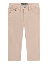 Guess Pantaloni Dritti Beige Bambini — immagine 1