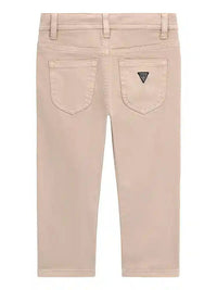 Guess Pantaloni Dritti Beige Bambini — immagine 2