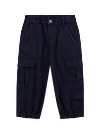 Guess Kids Pantalon Cargo Bleu Enfant — immagine 1