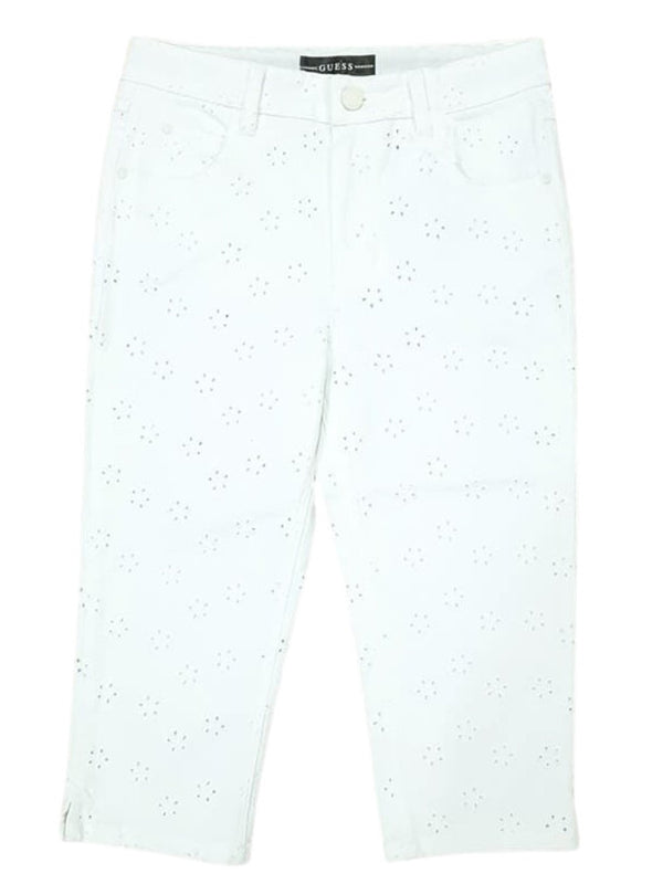 Guess Kids Pantaloni Azzurri Bambina