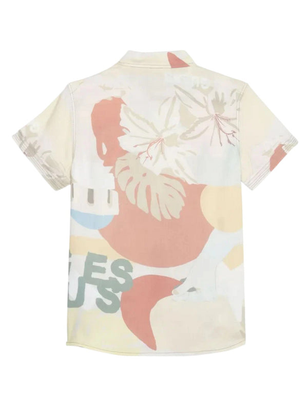 Guess Kids Camicia Smanicata Multicolore Bambino