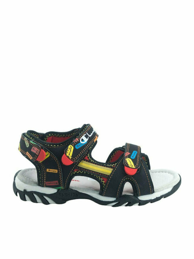 Champion Sandal Play Ball B Ps Sandales Noir Enfant
