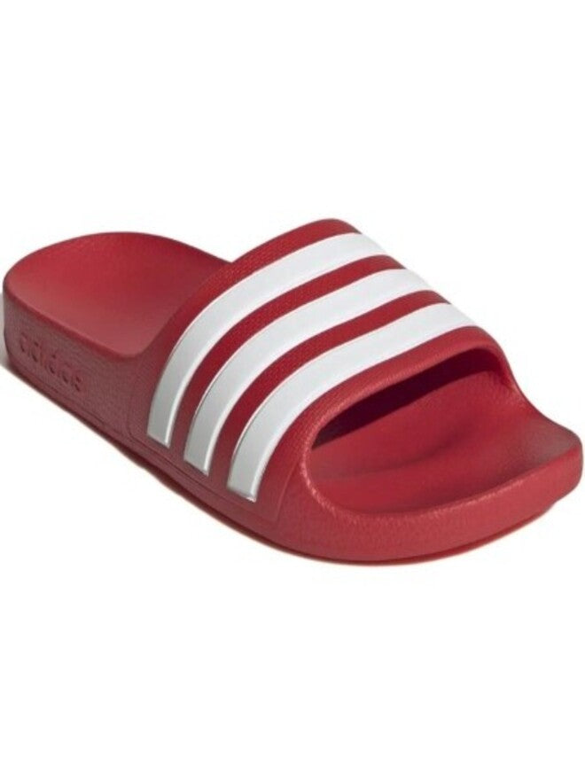 Adidas Adilette Aqua Claquettes Rouges Enfant