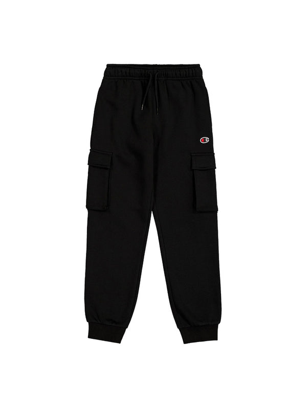 Champion Pantaloni Tuta Cargo Neri Bambino