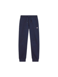 Champion Pantalon de survêtement avec cordon de serrage et revers élastiques Bleu Enfants Garçons — immagine 1