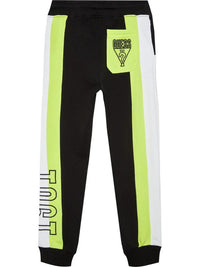 Guess Active Classic Pantalon de Survêtement Noir Jaune Enfant — immagine 2