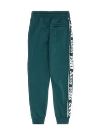 Guess Pantalon de jogging vert pour enfant — immagine 2