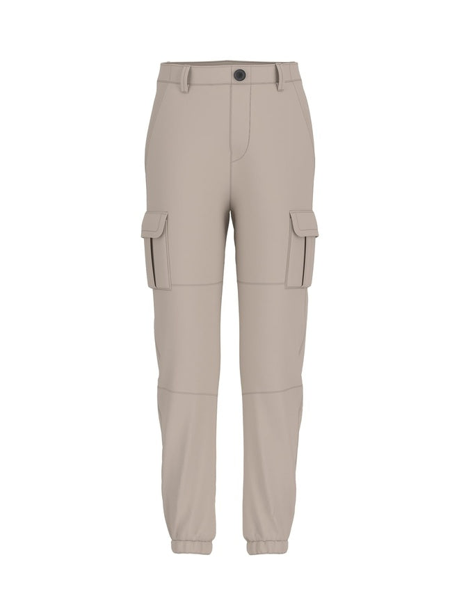 Guess Gmd Cmf Twill Regular Pantalon Cargo Beige enfants Garçons