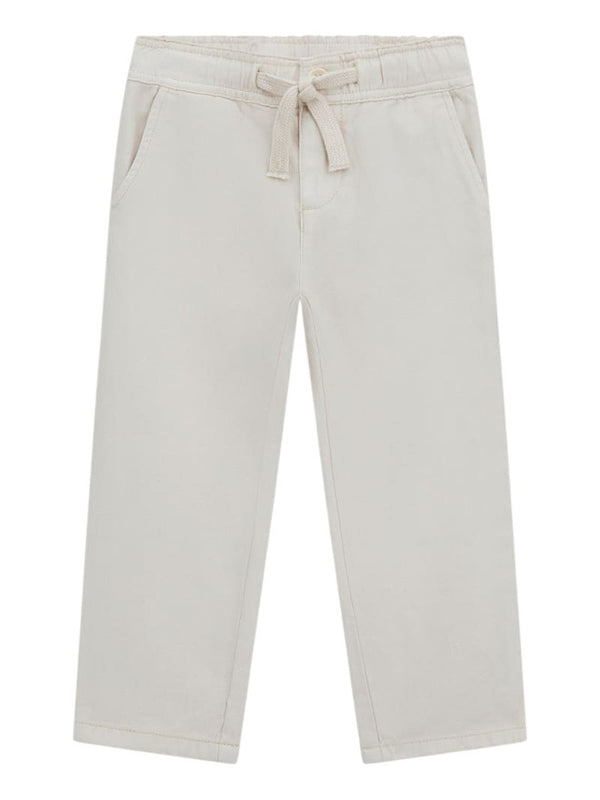 Guess gmt dye chino lyocell twill Pantaloni Bianchi Bambini