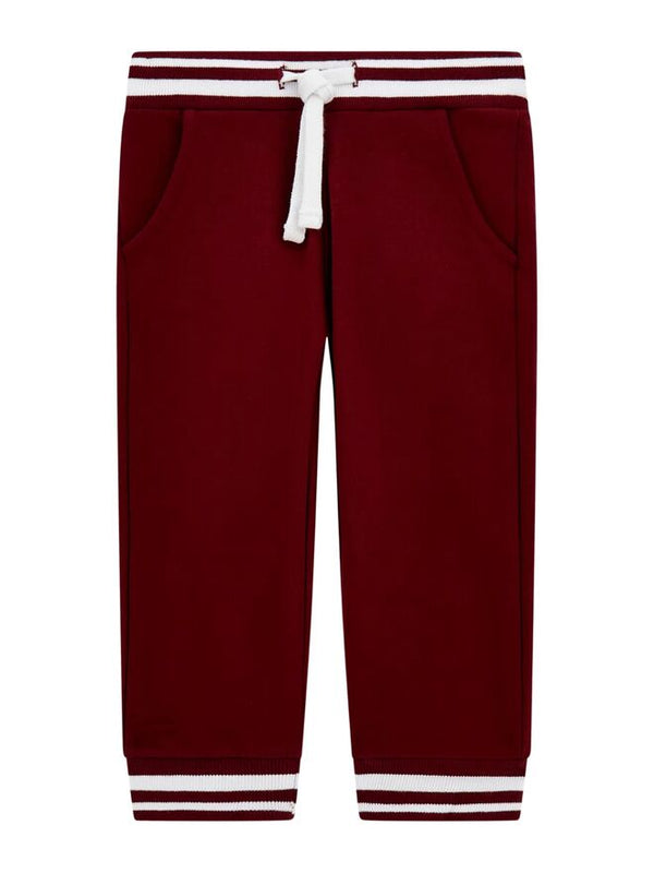 Guess Kids Pantaloni Tuta Bordeaux Bambini