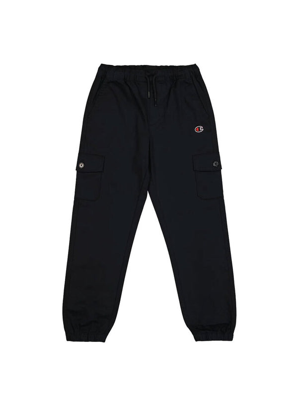 Champion Pantaloni Tuta Cargo Neri Bambini Ragazzi