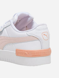 Chaussures Puma Jada Gs Jr Chaussures Blanches Roses Filles Enfants — immagine 2
