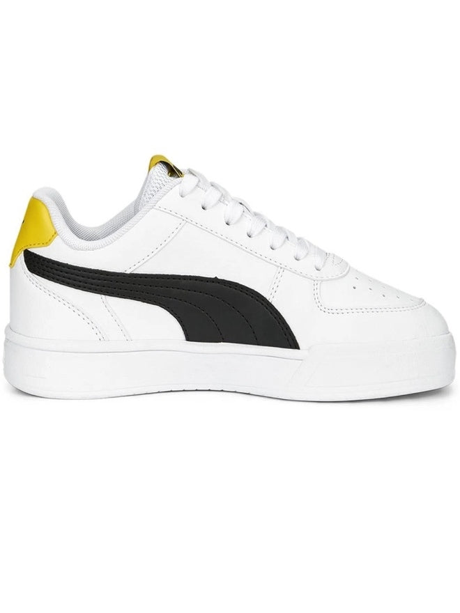Puma Caven Jr Chaussures Blanches Enfants Garçons