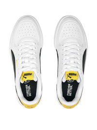 Puma Caven Jr Chaussures Blanches Enfants Garçons — immagine 2