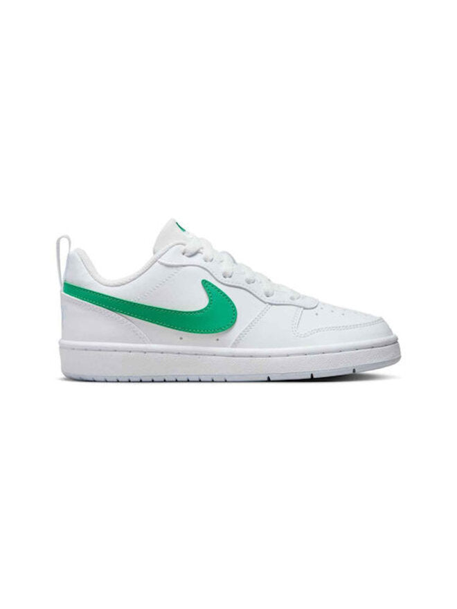 Nike Court Borough Low Recraft Chaussures Blanches Vertes Garçons