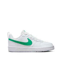 Nike Court Borough Low Recraft Chaussures Blanches Vertes Garçons — immagine 1