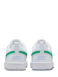 Nike Court Borough Low Recraft Chaussures Blanches Vertes Garçons — immagine 3