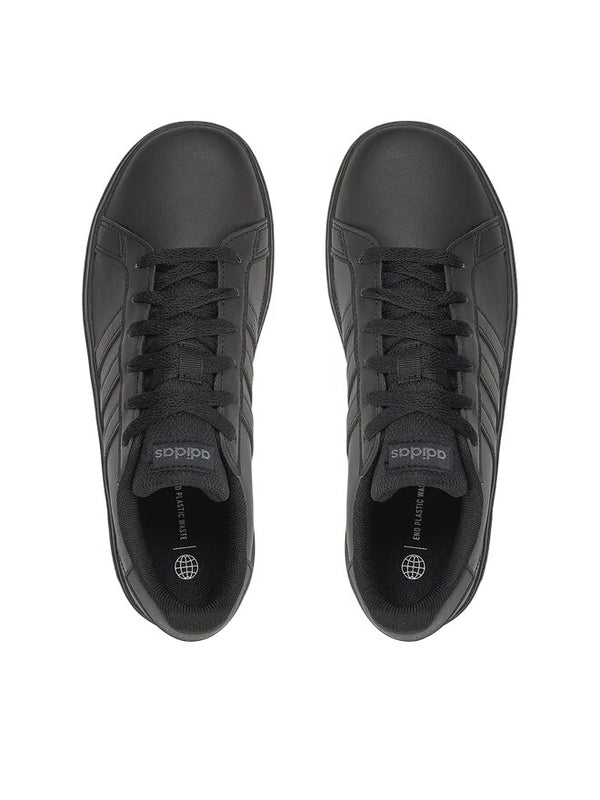 Adidas Grand Court 2.0 K Scarpe Nere Bambini Ragazzi